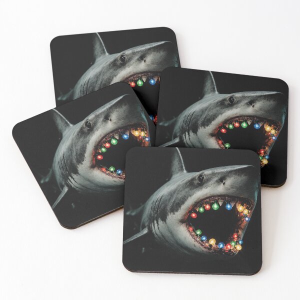 Item preview, Shark Jaws Christmas Lights designed and sold by The Mellonaire.