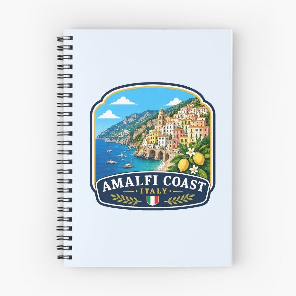 Item preview, Amalfi Coast, Italy - Cliffside Village & Mediterranean Sea designed and sold by Myra365Art.