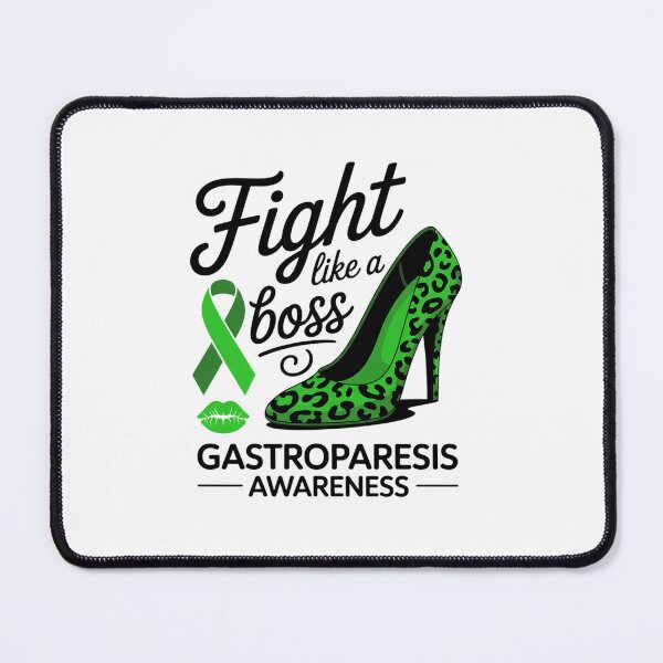 Item preview, Leopard Heels Fight Like A Boss Gastroparesis Awareness designed and sold by cesrahotdemo.