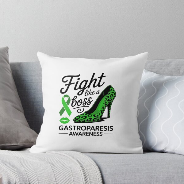 Item preview, Leopard Heels Fight Like A Boss Gastroparesis Awareness designed and sold by cesrahotdemo.