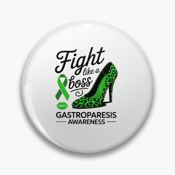 Item preview, Leopard Heels Fight Like A Boss Gastroparesis Awareness designed and sold by cesrahotdemo.