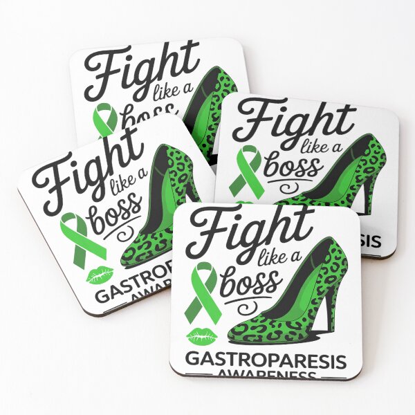 Item preview, Leopard Heels Fight Like A Boss Gastroparesis Awareness designed and sold by cesrahotdemo.