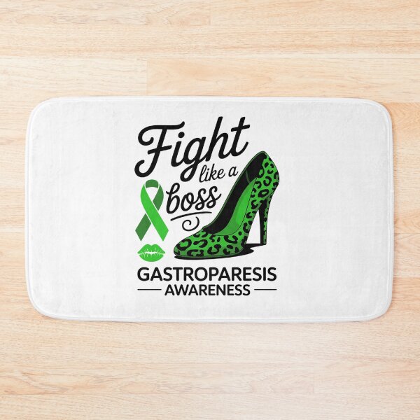 Item preview, Leopard Heels Fight Like A Boss Gastroparesis Awareness designed and sold by cesrahotdemo.