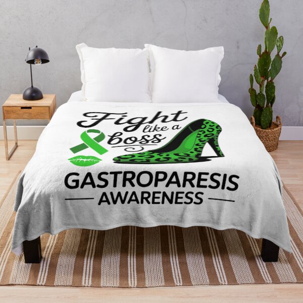 Item preview, Leopard Heels Fight Like A Boss Gastroparesis Awareness designed and sold by cesrahotdemo.