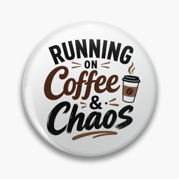 Item preview, Running on Coffee & Chaos designed and sold by GenuineNewBe.