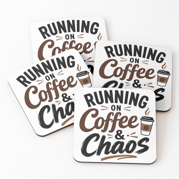 Item preview, Running on Coffee & Chaos designed and sold by GenuineNewBe.