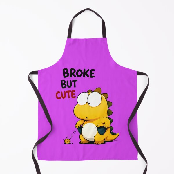 Item preview, Broke But Cute Dinosaur designed and sold by PreeCha Art & Co..