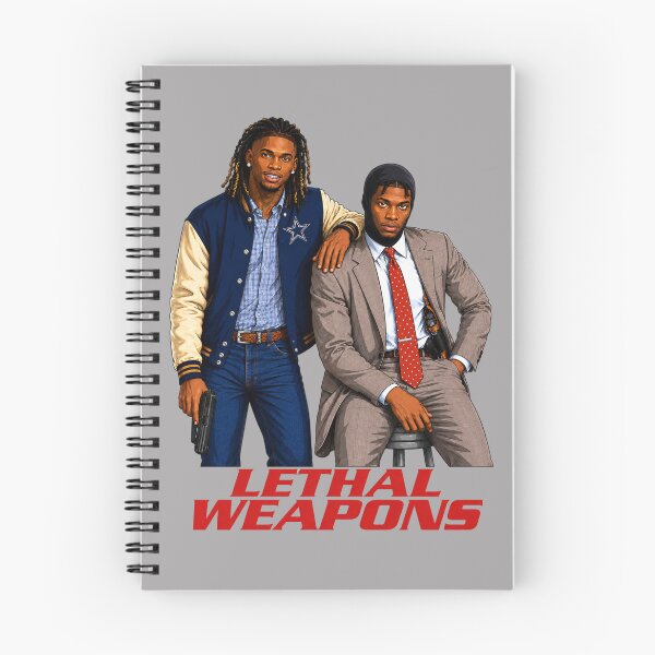 Item preview, CeeDee Lamb & George Pickens – Dallas Cowboys Lethal Weapon Parody designed and sold by 998lc.