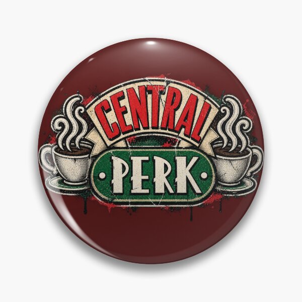 Item preview, Central Perk Cafe Friends TV Series Logo graffiti 90 designed and sold by killem667.