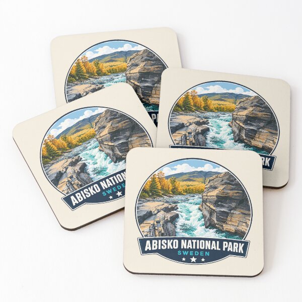 Item preview, Abisko National Park Sweden Northern Lights Mountain Landscape designed and sold by Gideon Emmerich.