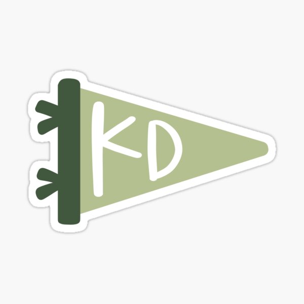 Item preview, KD pennant designed and sold by Jaina Designs.