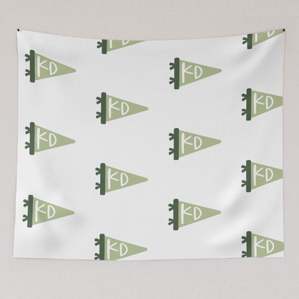 Item preview, KD pennant designed and sold by Jaina Designs.