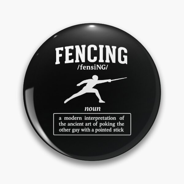 Item preview, funny fencing quote fencing designed and sold by kiakuki.