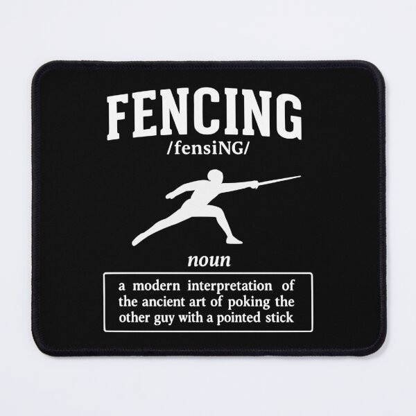Item preview, funny fencing quote fencing designed and sold by kiakuki.