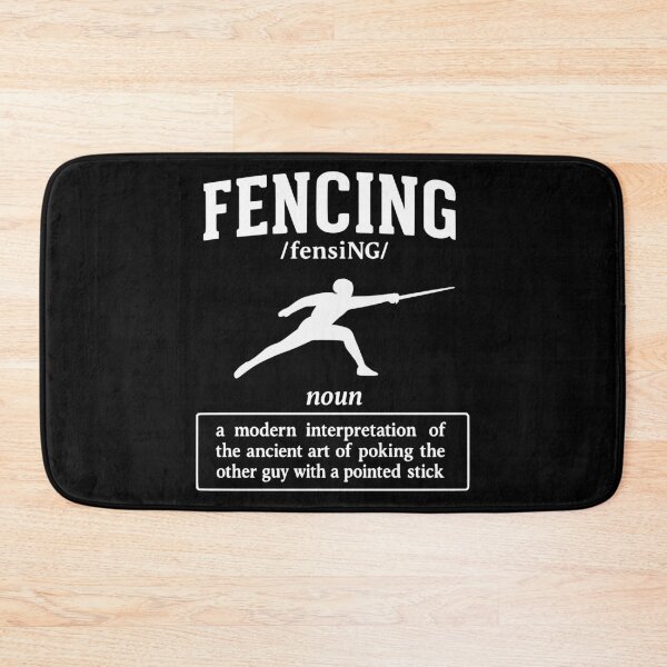 Item preview, funny fencing quote fencing designed and sold by kiakuki.