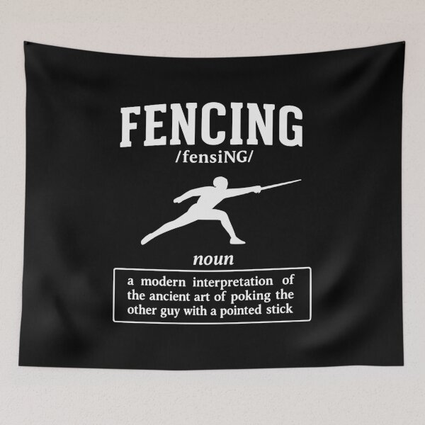 Item preview, funny fencing quote fencing designed and sold by kiakuki.