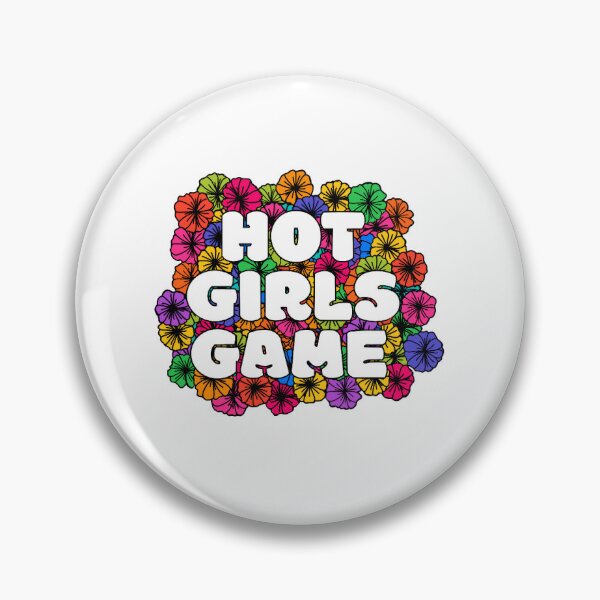 Item preview, Hot Girls Game - Bright Rainbow designed and sold by Purpose&ThreadCo.