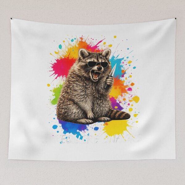 Item preview, I Require Snacks Raccoon Funny Animal Meme Gift Men Women Kids  designed and sold by MathiasFuchs.