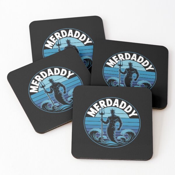 Item preview, Mermaid Daddy Fathers Day Cool Dad designed and sold by carololy.