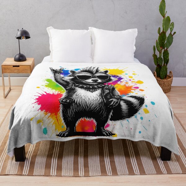 Item preview, Raccoon Punk Rock Music Gift Men Women Kids designed and sold by MathiasFuchs.