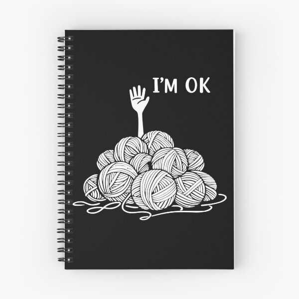 Item preview, a knitting funny knitting quote designed and sold by kiakuki.