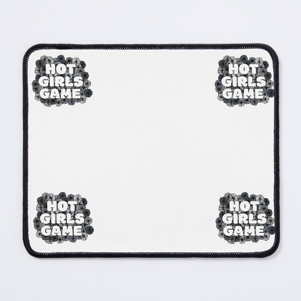Item preview, Hot Girls Game - Black & White designed and sold by Purpose&ThreadCo.
