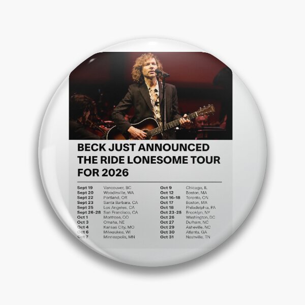 Artikelvorschau, Beck Ride Lonesome Tour entworfen und verkauft von shelliwright.