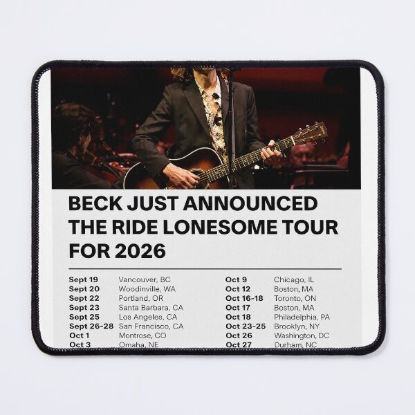 Item preview, Beck Ride Lonesome Tour designed and sold by shelliwright.