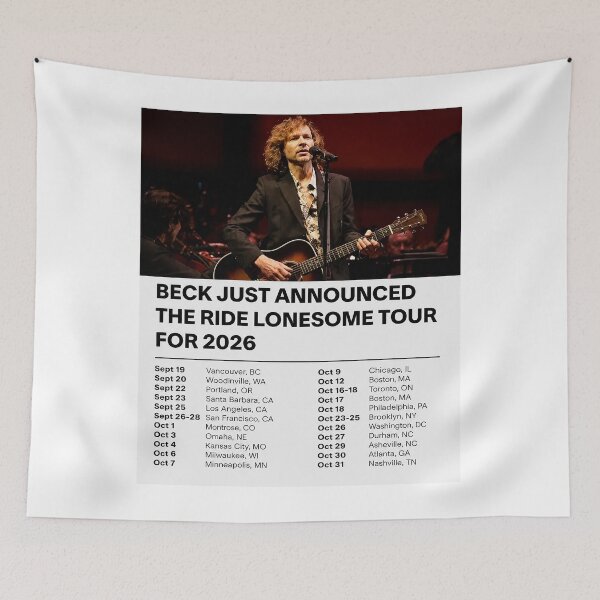 Item preview,  Beck Ride Lonesome Tour designed and sold by shelliwright.