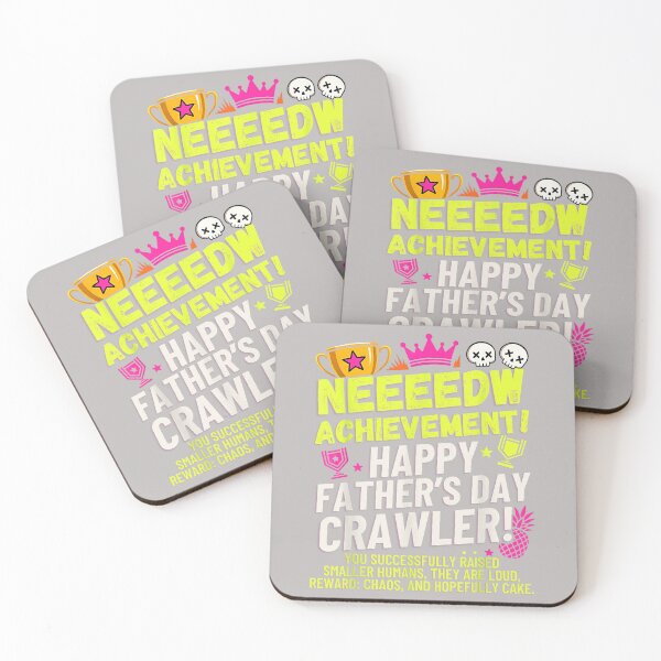 Item preview, Happy Fathers Day Crawler New Achievement Gamer Dad USA designed and sold by mjohnson9.