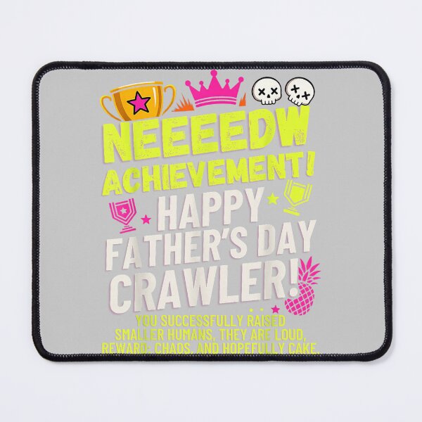 Item preview, Happy Fathers Day Crawler New Achievement Gamer Dad USA designed and sold by mjohnson9.