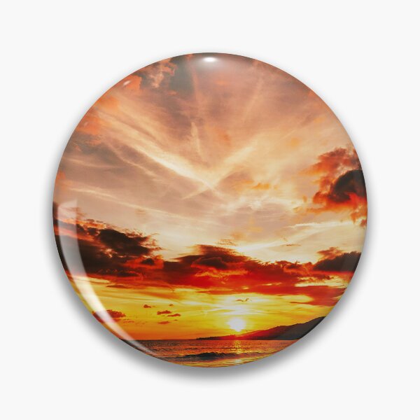Item preview, Golden Sunset Over a Dramatic Coastal Beach designed and sold by Exodoi.
