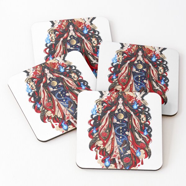 Item preview, The Kimono of the Celestial Princess — Ukiyo-e Japanese Art designed and sold by Substance_life.