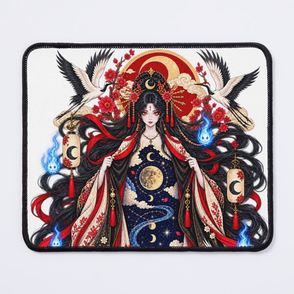 Item preview, The Kimono of the Celestial Princess — Ukiyo-e Japanese Art designed and sold by Substance_life.