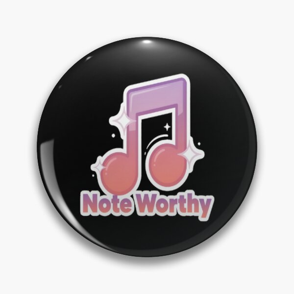 Item preview, Note Worthy – Cute Gradient Musical Note Design designed and sold by Midnight Veil Designs.