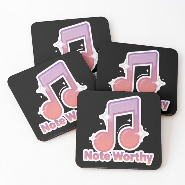Item preview, Note Worthy – Cute Gradient Musical Note Design designed and sold by Midnight Veil Designs.