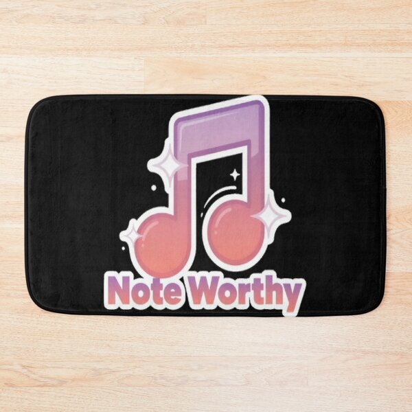 Item preview, Note Worthy – Cute Gradient Musical Note Design designed and sold by Midnight Veil Designs.