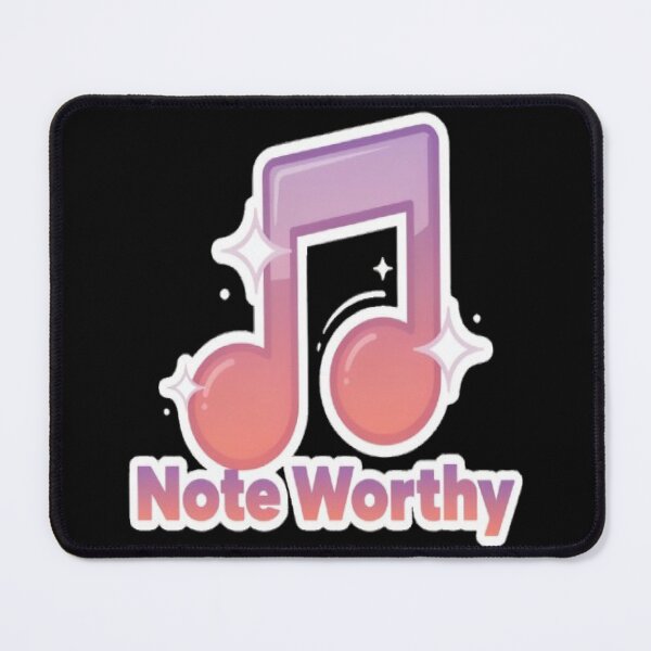 Item preview, Note Worthy – Cute Gradient Musical Note Design designed and sold by Midnight Veil Designs.