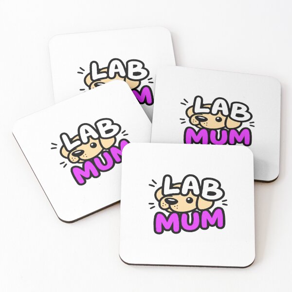 Item preview, Lab Mum – Cute Labrador Dog Lover Typography Design designed and sold by Grumpy-Bob.