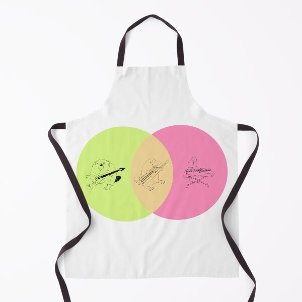 Item preview, Keytar Platypus Venn Diagram - Orange designed and sold by GuyBlank.