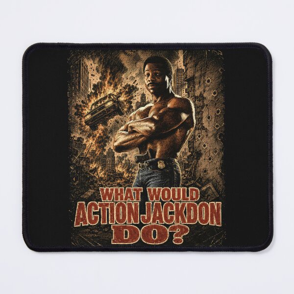 Item preview, What would Action Jackson do? designed and sold by TeeCodes.