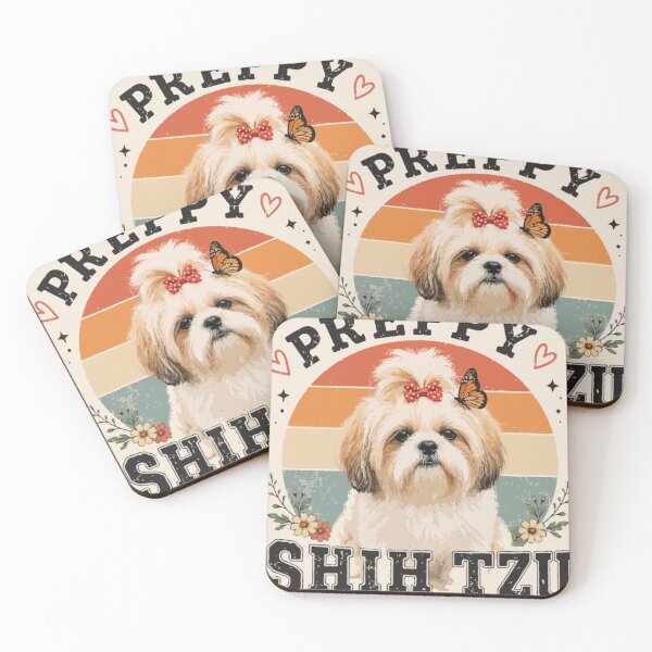 Item preview, Preppy Shih Tzu – Stay Cute Stay Classy designed and sold by PawsAndPallette .