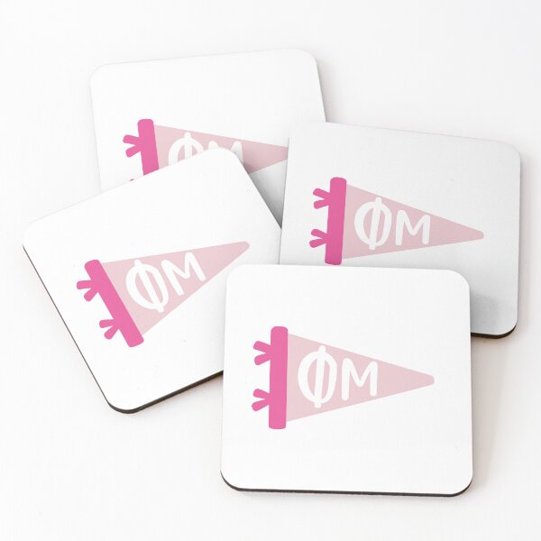 Item preview, PHI MU pennant (letters) designed and sold by Jaina Designs.