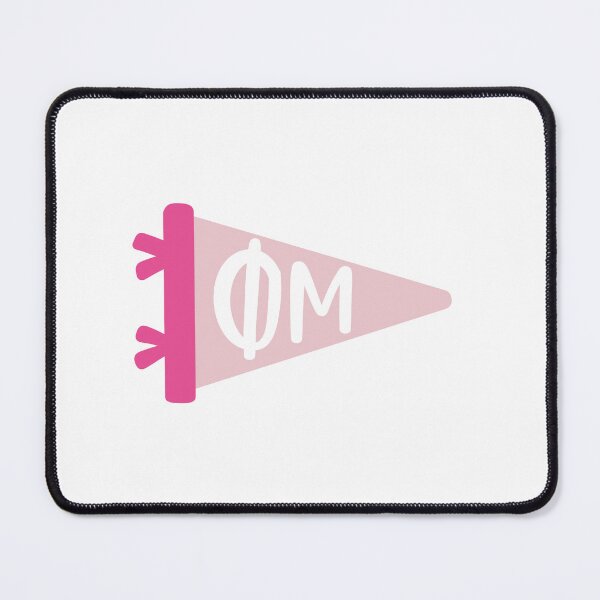 Item preview, PHI MU pennant (letters) designed and sold by Jaina Designs.