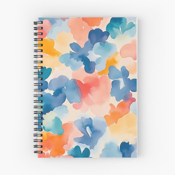 Item preview, Abstract Watercolor Pattern Playful Soft Color Design designed and sold by Myra365Art.