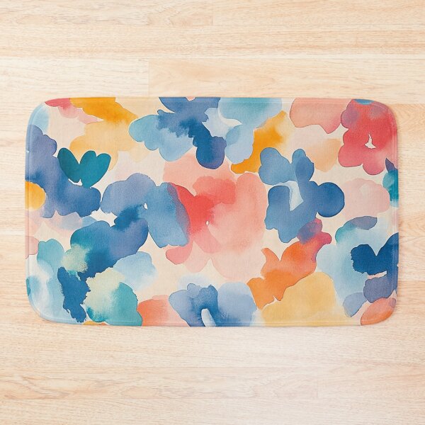 Item preview, Abstract Watercolor Pattern Playful Soft Color Design designed and sold by Myra365Art.