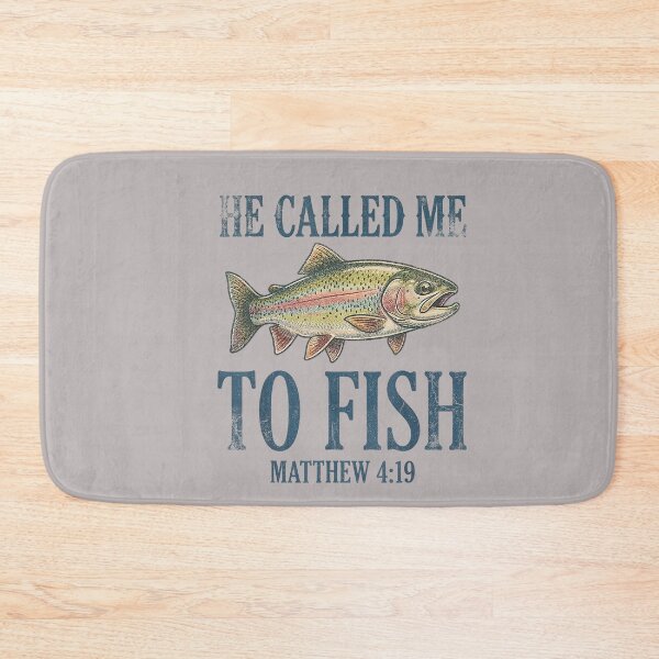 Item preview, He Called Me to Fish Christian Fishing Matthew 4 19 designed and sold by mjohnson9.