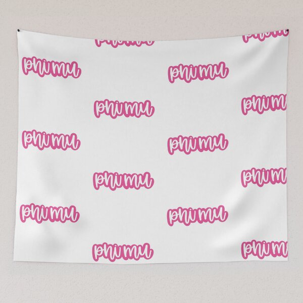 Item preview, phi mu (pink) designed and sold by Jaina Designs.