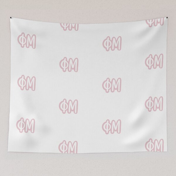 Item preview, phi mu letters (light pink) designed and sold by Jaina Designs.