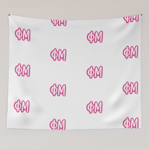 Item preview, phi mu letters (pink) designed and sold by Jaina Designs.